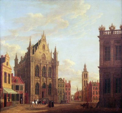 Bruges, 1824 by Augustus Wynantsz